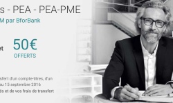 BforBank: 50€ offerts et 100 ordres offerts jusqu’au 30 novembre 2016