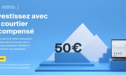 Offre exceptionnelle : 50 euros offerts chez Degiro