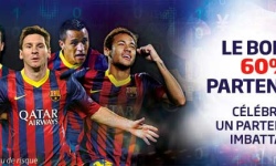 IronFX devient le sponsor officiel du FC Barcelona et vous offre 60% de bonus !