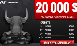 Concours de trading XeMarkets : 20 000 dollars à gagner