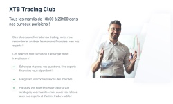 Formation Trading : découvrez le XTB Trading Club à Paris