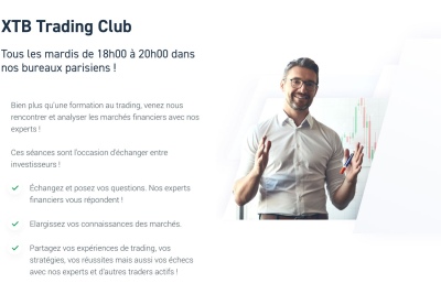 Formation Trading : découvrez le XTB Trading Club à Paris
