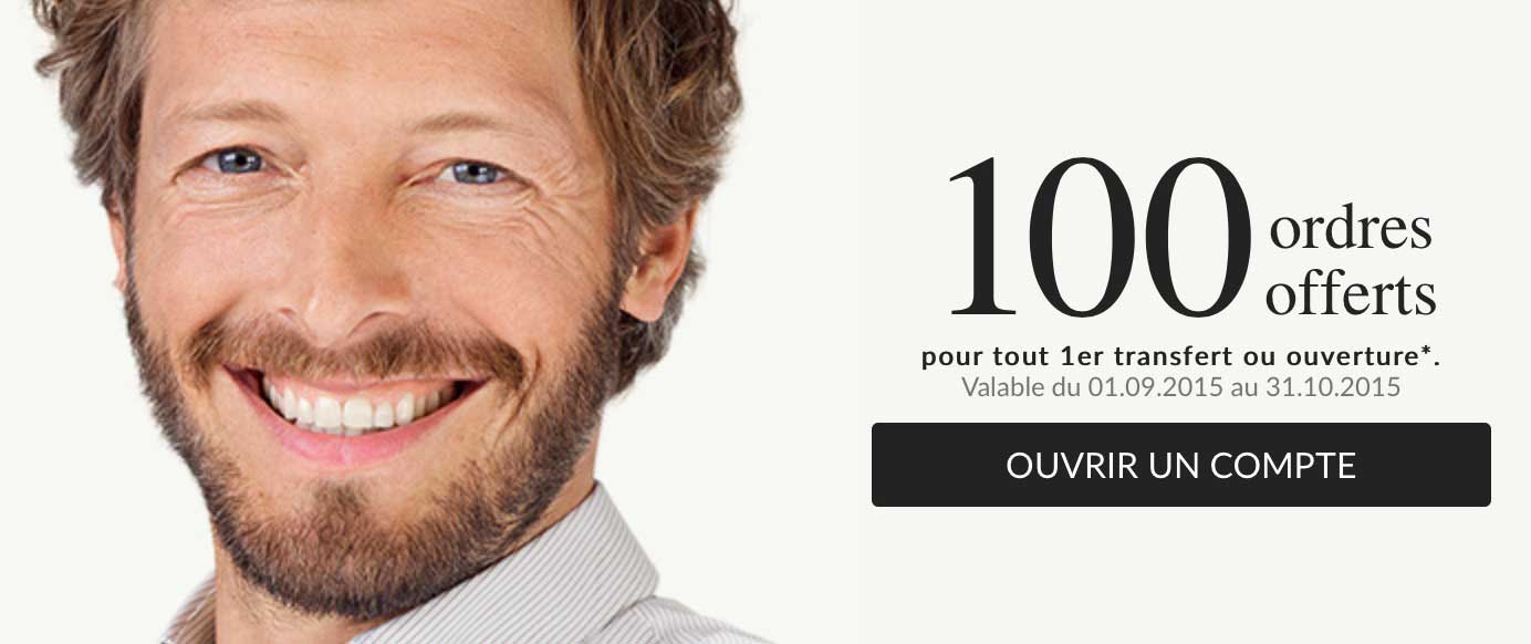 Offre exclusive de Fortuneo: 100 ordres offerts + 100% de frais de transfert remboursés