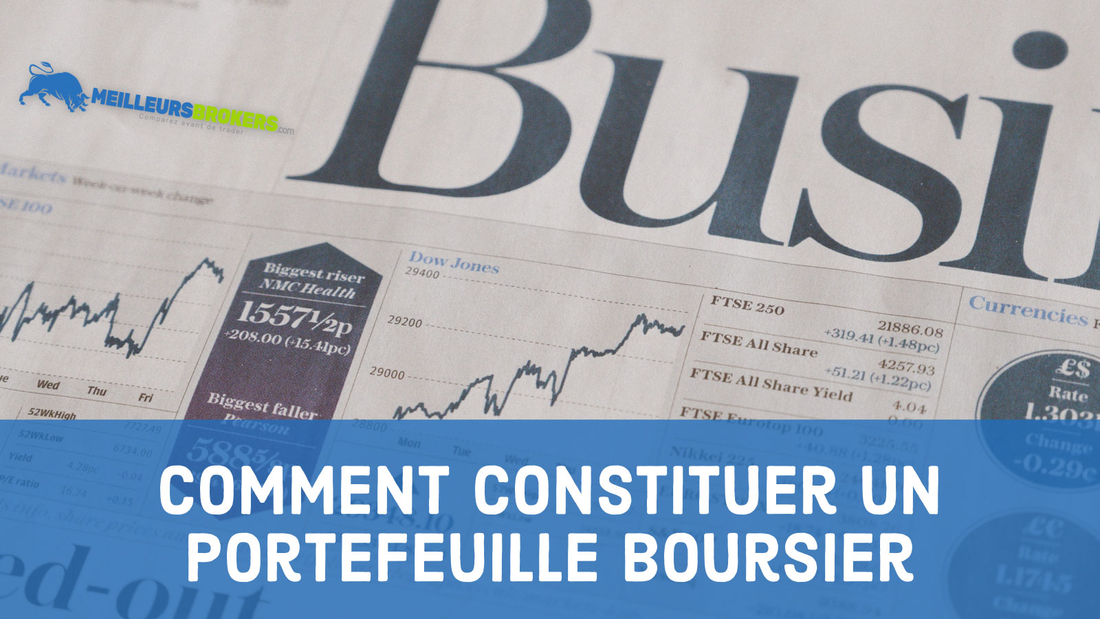 Comment constituer un portefeuille boursier?