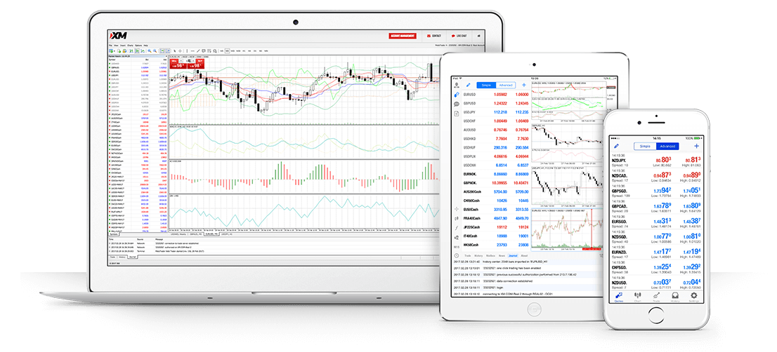 XM propose MetaTrader 4 et 5 pour Mac (sans Parallels Desktop ou Bootcamp)