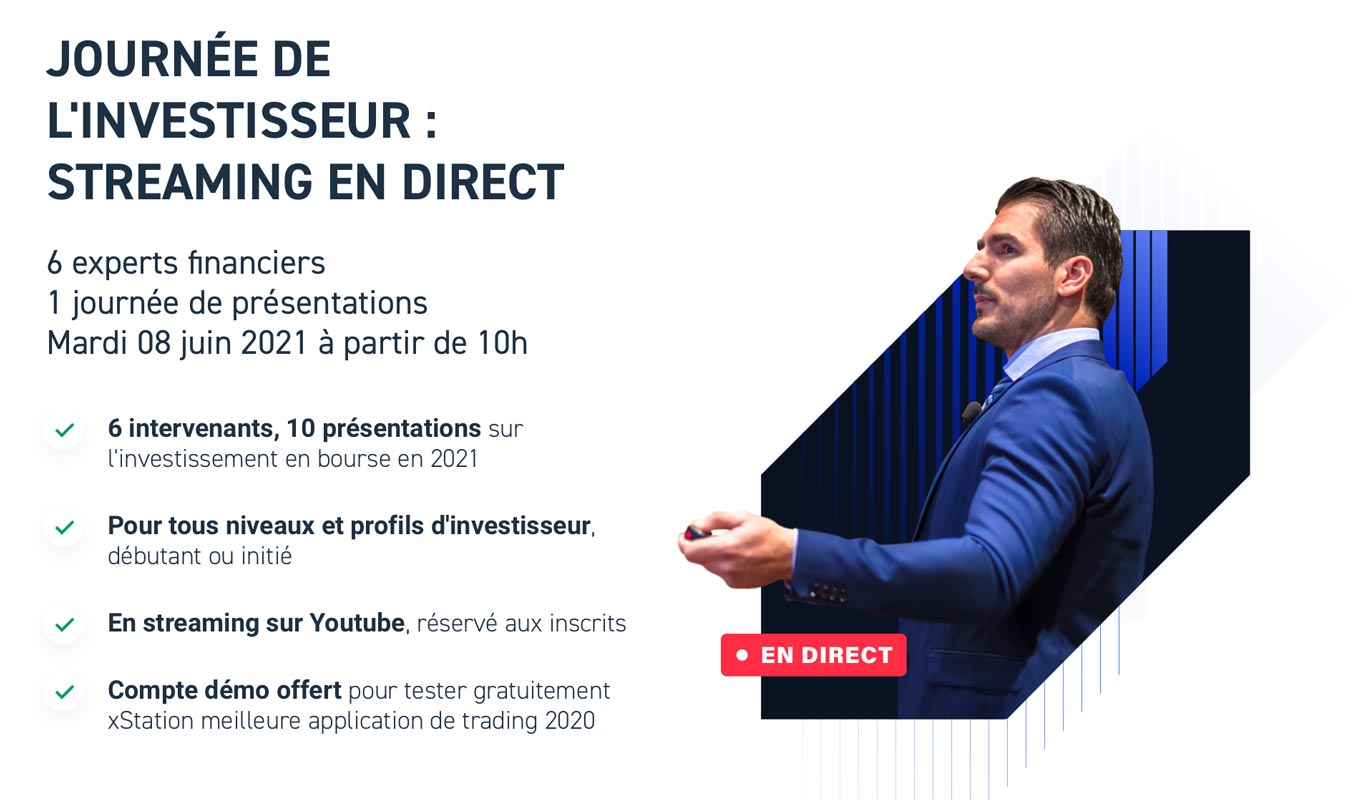 « Journée de l’investisseur », un événement proposé par XTB en streaming direct le 8 juin