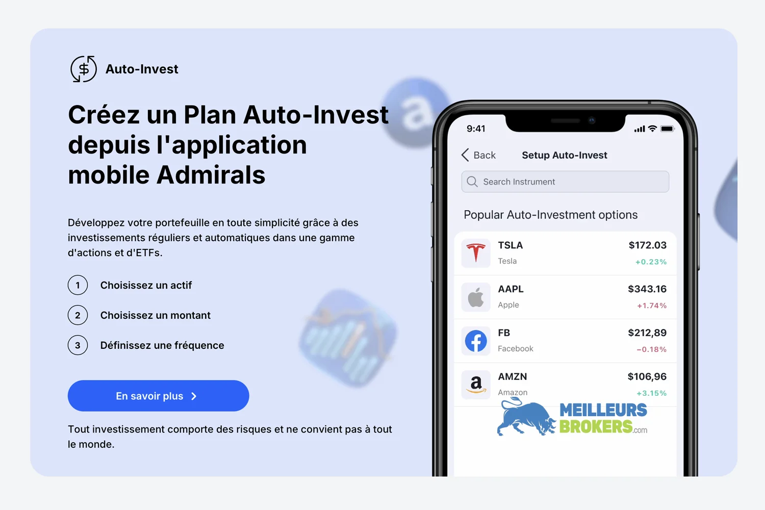 application mobile admiral markets